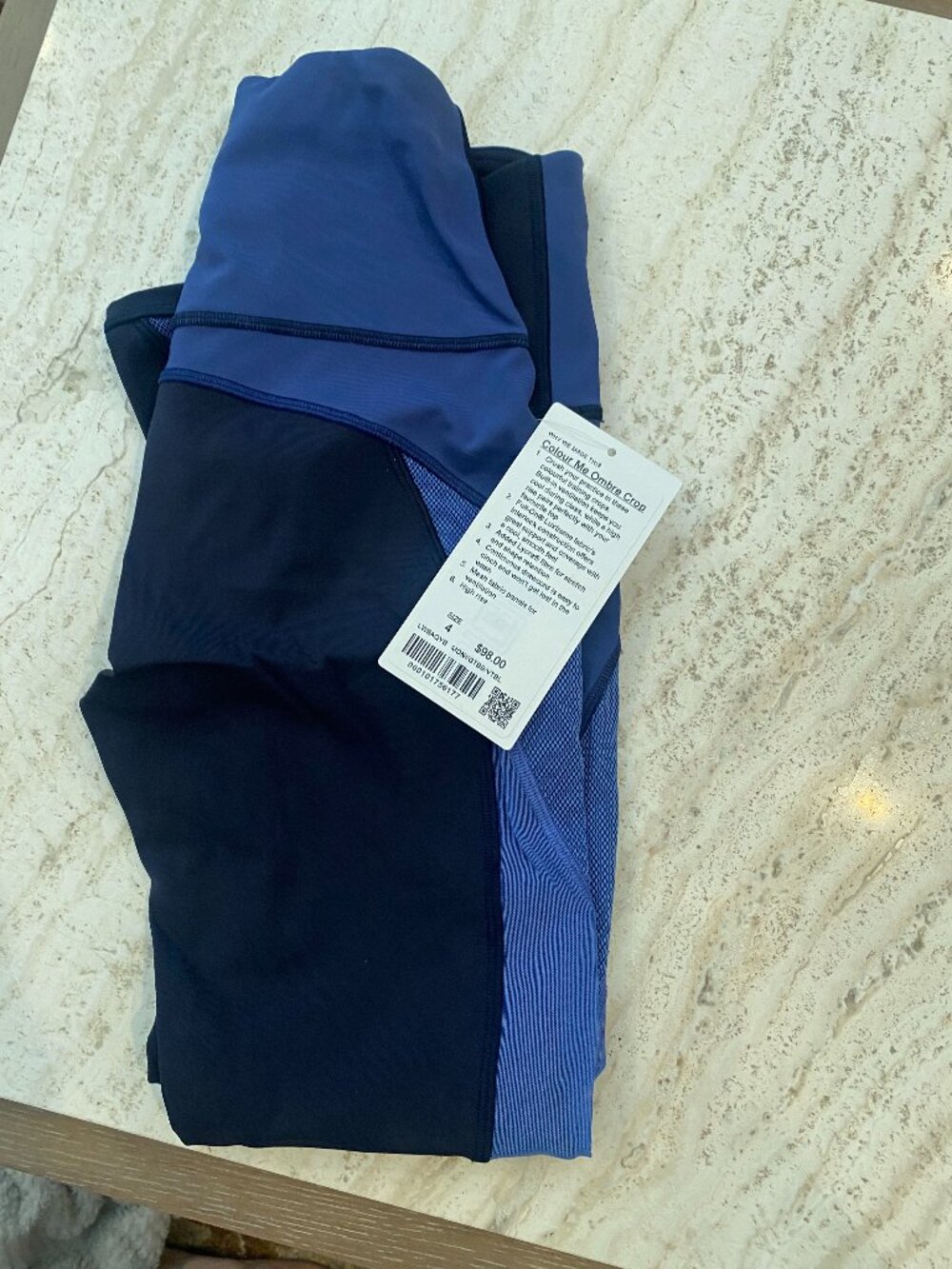 Lululemon Colour me ombré crop - size 4
